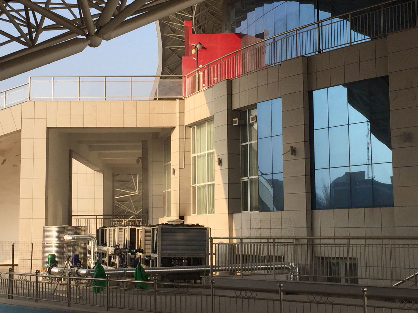 新疆和碩某文體中心超低溫采暖工程 新疆和碩某文體中心超低溫采暖工程